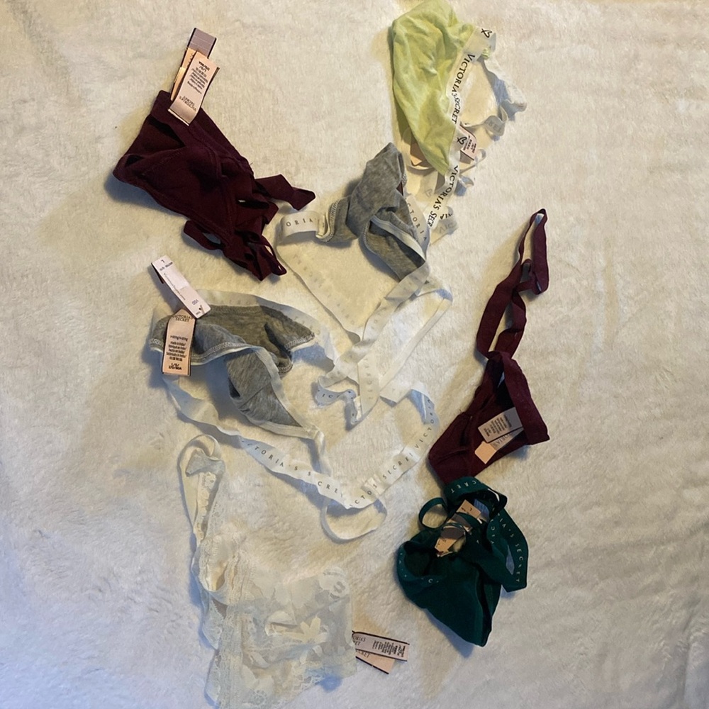 7 Victoria Secret thong available.